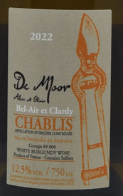 Domaine Alice et Olivier de Moor Chablis Bel Air et Clardys 2022